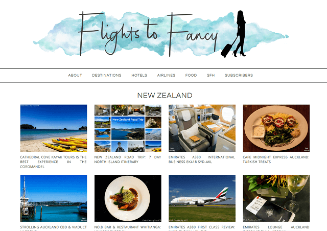 Flights of fancy; Travel Bloggers