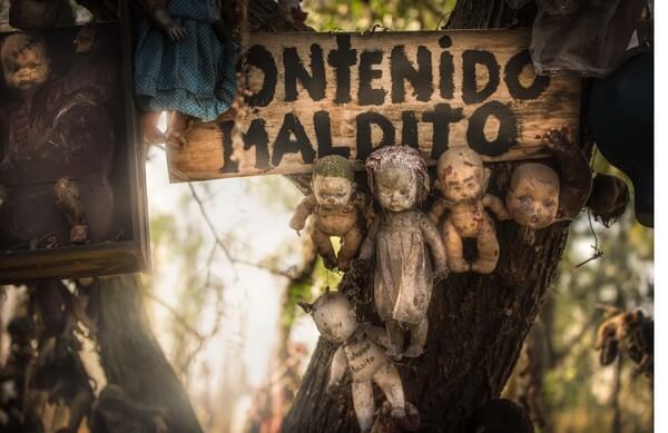 Island of Dolls,  haunted places in world