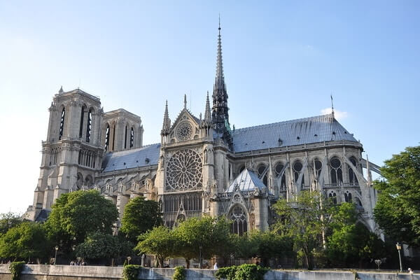 Notre Dame de Paris front