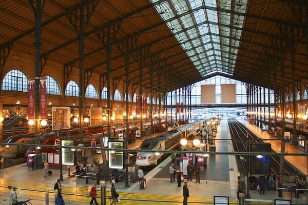 Paris-Railway-Station Gare du Nord,European Winter Destinations