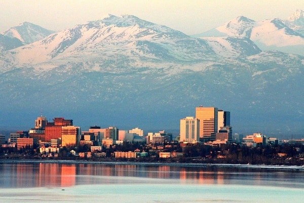 Anchorage city;  famous places to visit in Alaska