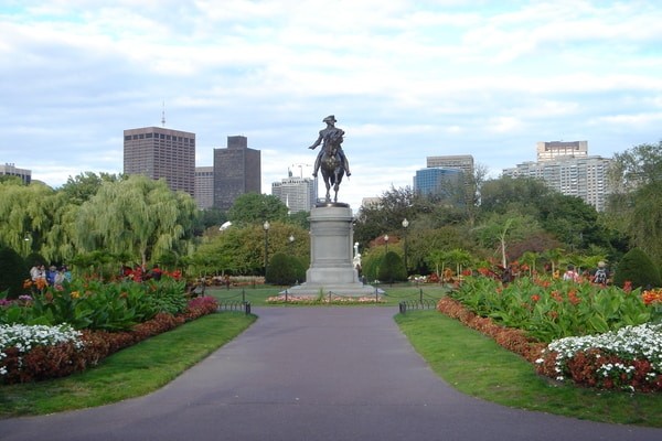 Boston Public Garden, best places to visit in boston