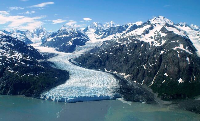 Glacier Bay National Park; famous places to visit in Alaska