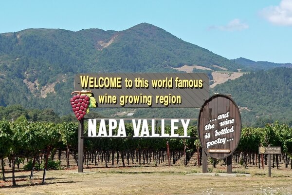 Napa , places to visit in Bay area