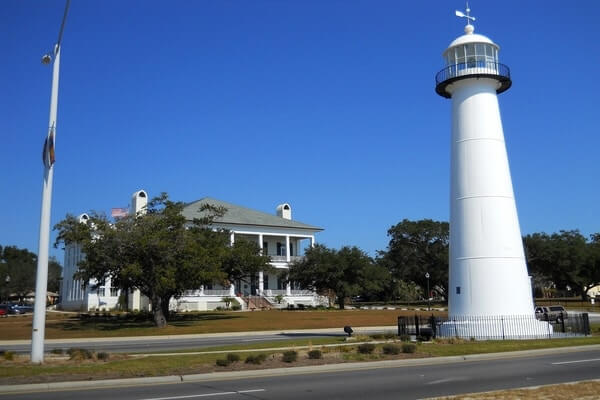 The Biloxi Lighthouse; Places To Visit In Mississippi
