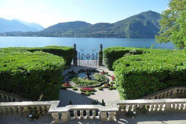 Villa Carlotta Terrace View Of Lake Como