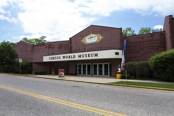 World-famous  Circus World Museum, most visited place by tourist in Wisconsin 