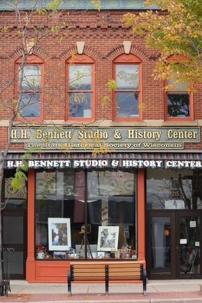 H.H. Bennett Studio,  oldest photo studio in the city, Wisconsin Dell