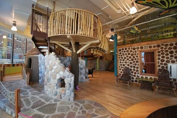 Inside of  the Madison Children's Museum, the best places to visit in Madison with your children and family