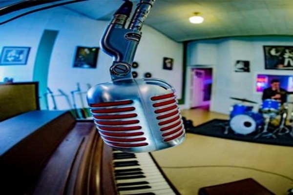 Sun studio in Tennessee, U.S ( a famous recording studio in the world)