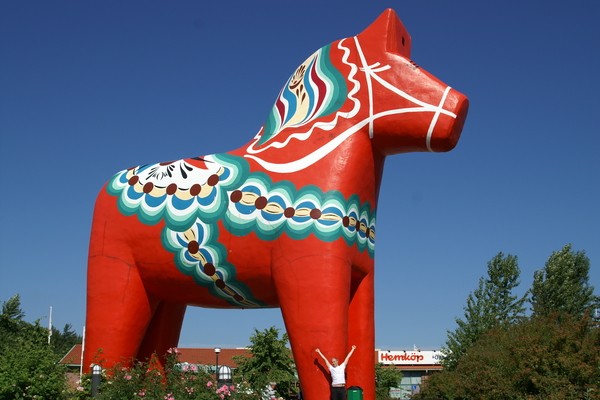 The Wooden Dala Horse
