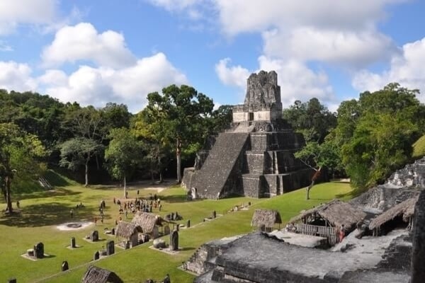 Tikal, a popular tourist attraction in Central America