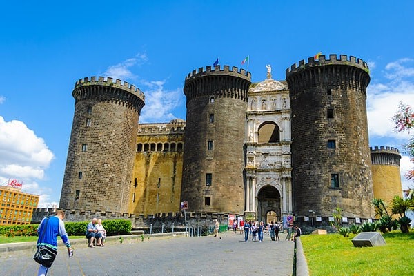 The majestic Castelnuovo (Maschio Angioino), Naples