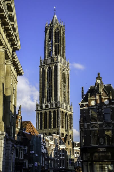 Utrecht, old town, best for day trip to amsterdam