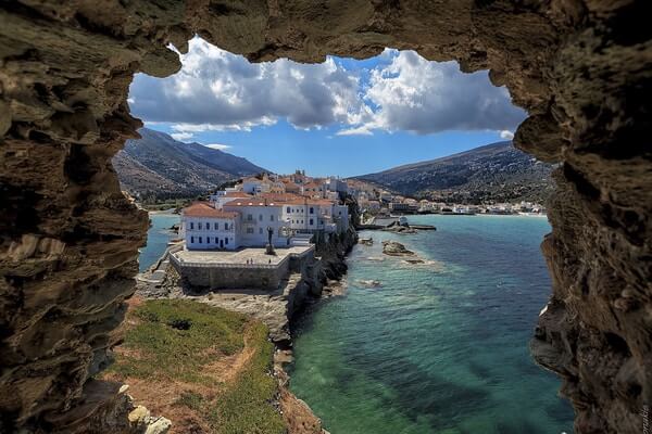 Andros, best day trips from Athens