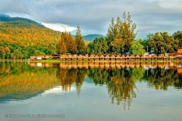 Huay Tung Tao Lake, best day trips from Chiang Mai, 