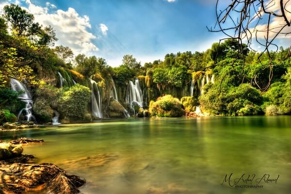 Kravice Waterfall, Day trips from Dubrovnik,montenegro day trip from dubrovnik 