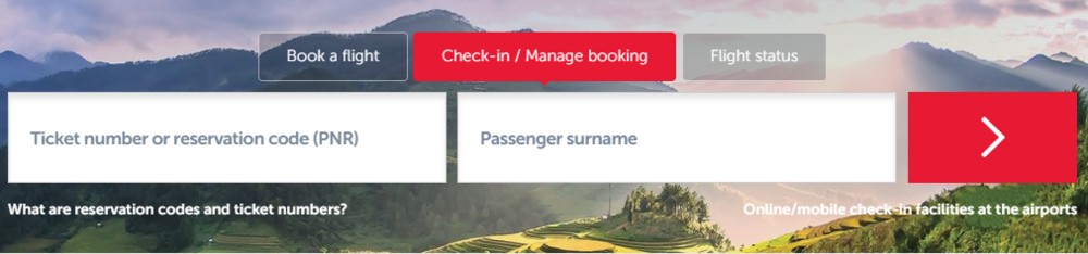 Turkish Airlines manage booking