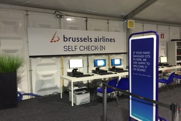 Brussels airlines self check-in, brussels airlines check-in
