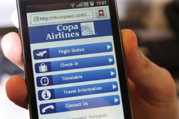 Copa Airlines mobile check-in, copa airlines check-in