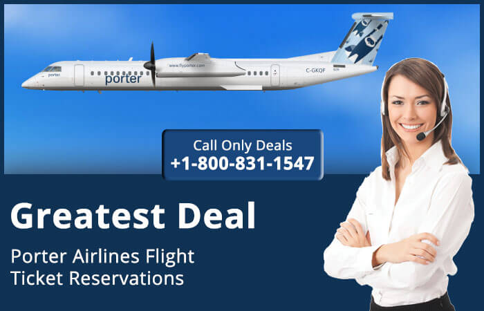 Porter Airlines Flights Reservation