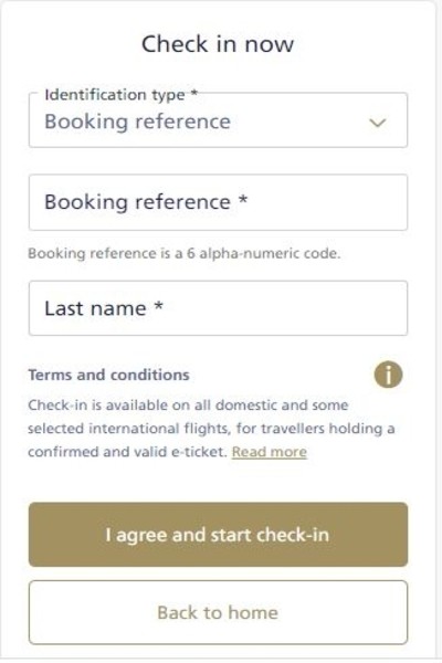 Saudia airlines online check-in, Saudia airlines check-in