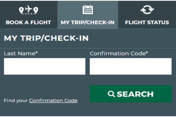 frontier airlines online check-in