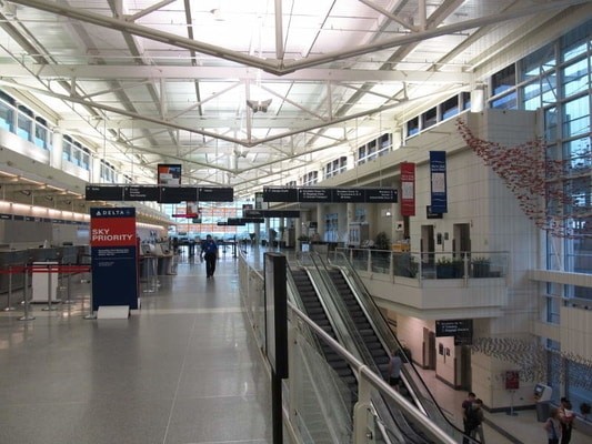 Inside Midway International Airport