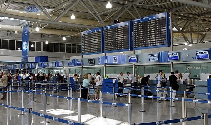 Inside of Athens International Airport (ATH)