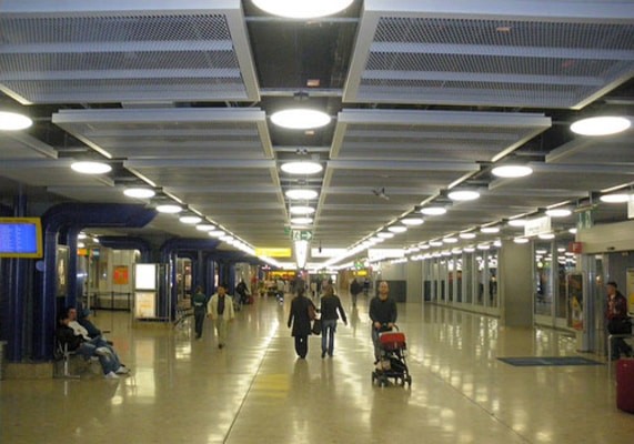 Inside of Geneva Airport