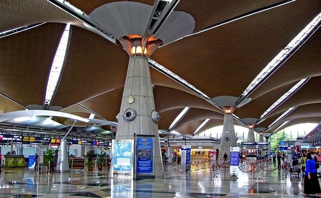 Inside of Kuala Lumpur International Airport