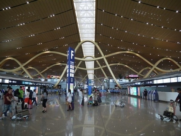 Inside of Kunming Changshui International Airport