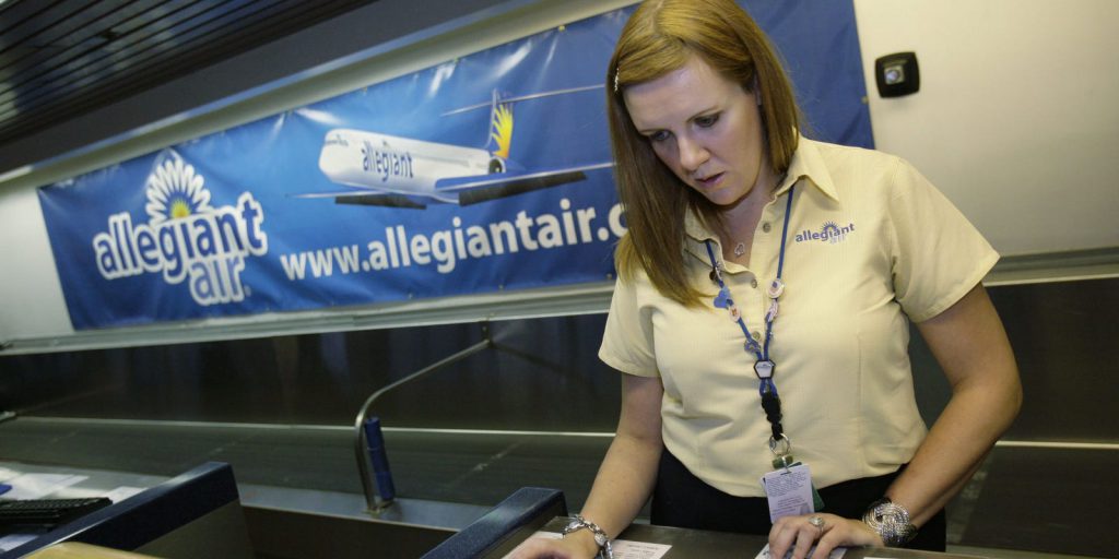 allegiant airlines check in