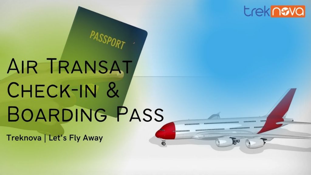 Air Transat Check-in and Boarding Pass