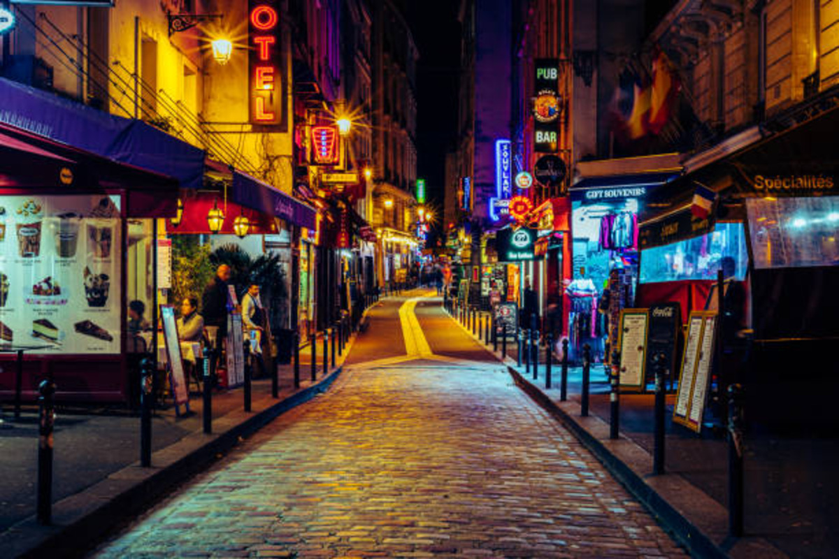 Paris's Night Street