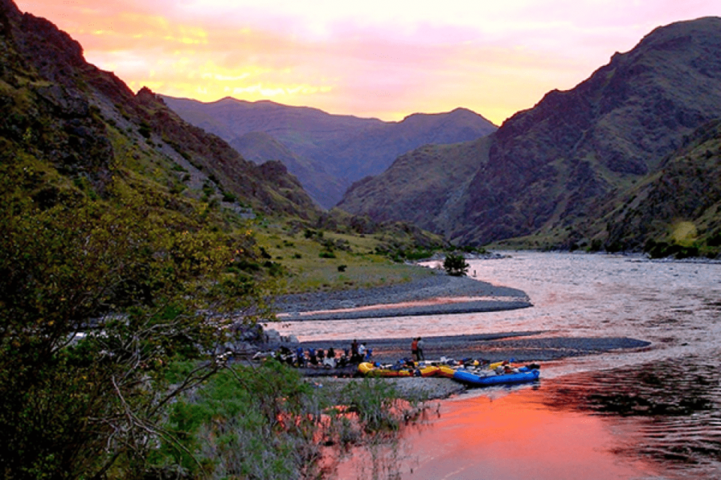 Snake River Rafting and Camping Trip