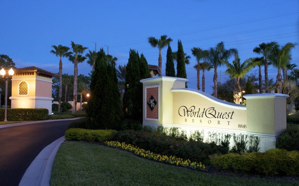 WorldQuest Orlando Resort Property Front
